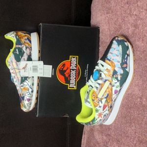 Reebok Jurassic Park CL Leather Sneakers